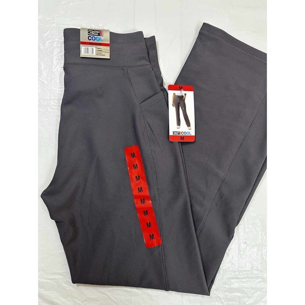 32 Degrees Cool Pants Adult Womens Medium Excalibur Ribbed Yoga Athletic